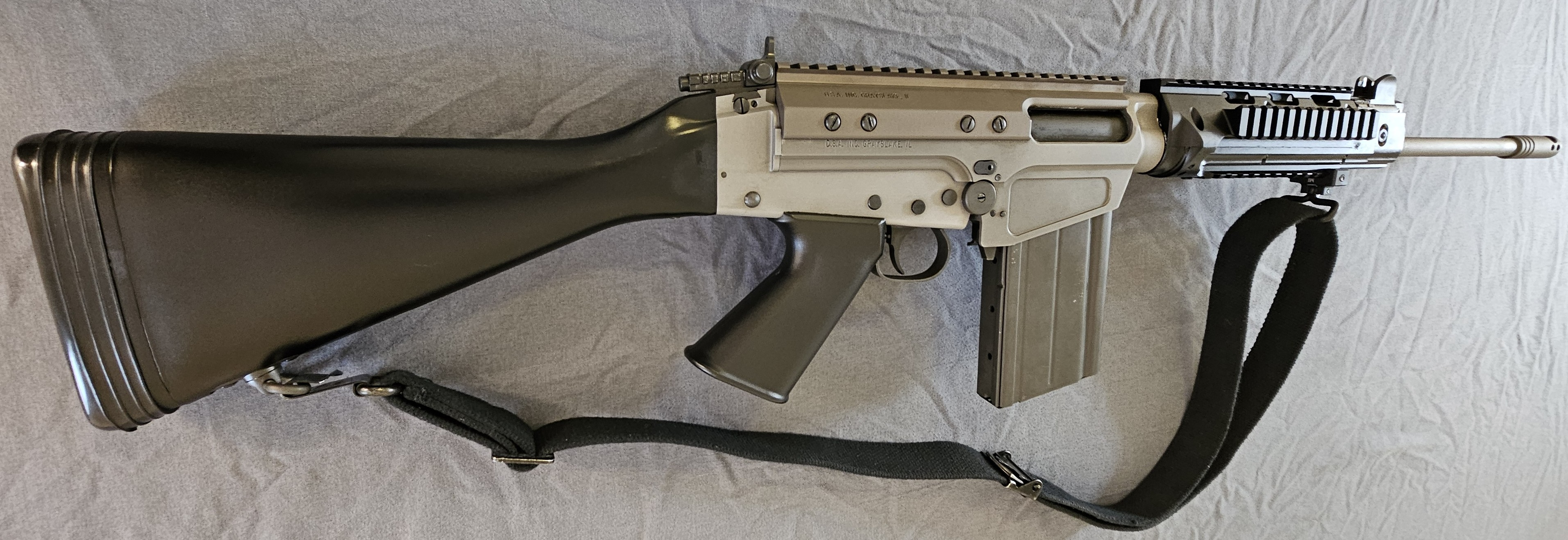 FN FAL All Stainless